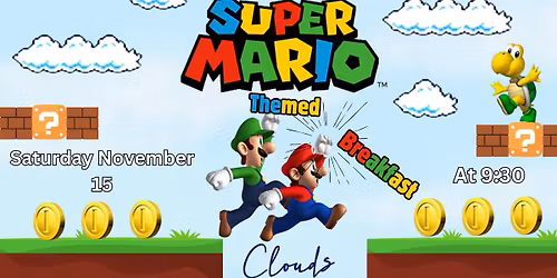 Super Mario Themed Breakfast