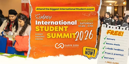 Sydney International Student Summit 2026