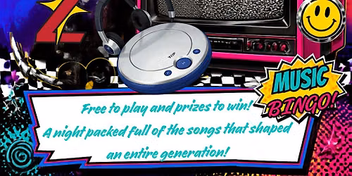 90s Nostalgia Musicc Bingo - with MHV and ZoiglBr\u00e4u