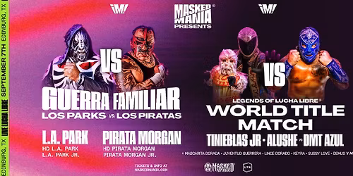 Masked Mania: The Lucha Libre Experience at Boeing Center at Tech Port