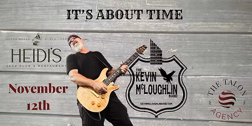 Kevin McLoughlin Debut at Heidi's Jazz Club