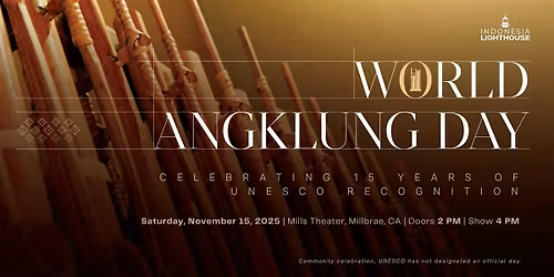 World Angklung Day 2025