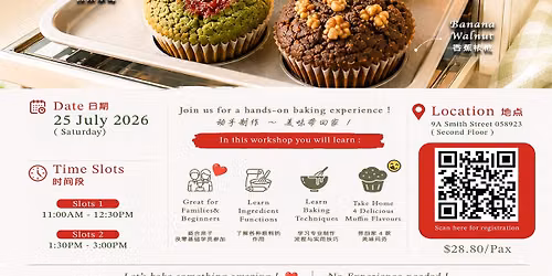 Muffin baking Workshop