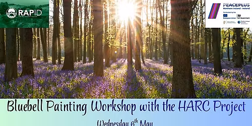 Bluebell Painting Workshop in Dregish Community Hall