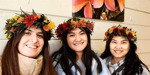 Make Hawaiian Head Lei (lei po'o) Class