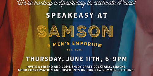 Speakeasy at SAMSON