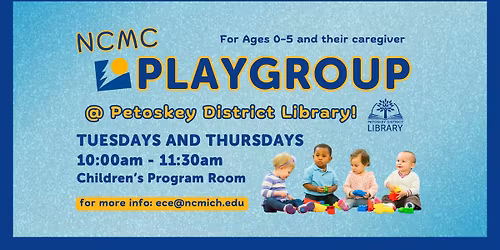 NCMC Playgroup at the Library