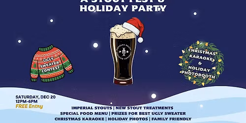 Stout Fest & Holiday Party at Pompano Beach Brewing Company