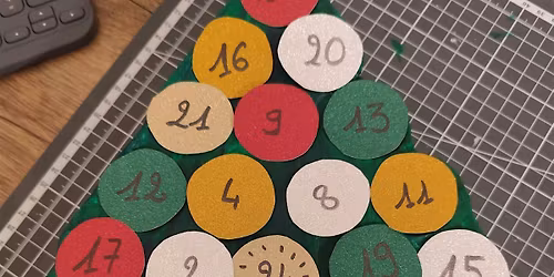 Atelier calendrier de l\u2019avent parent\/enfant