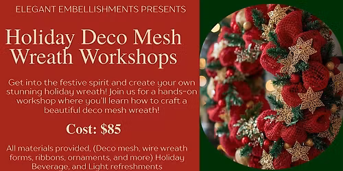 HOLIDAY WREATH MAKING WORKSHOP