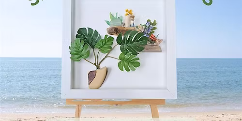 Seaglass Art Make and Take Class with Jessie