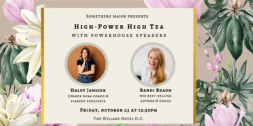 High-Power High Tea