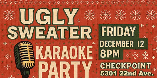 Ugly Sweater Karaoke Holiday Party