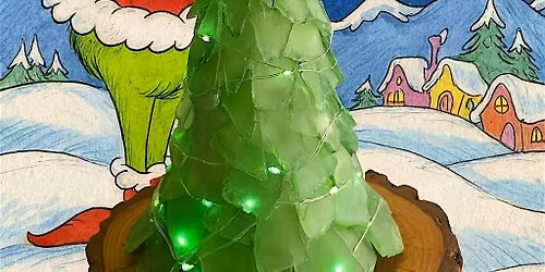 Grinchmas Seaglass Tree