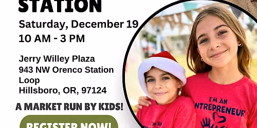 Kids Markets at Winter Village at Orenco Station