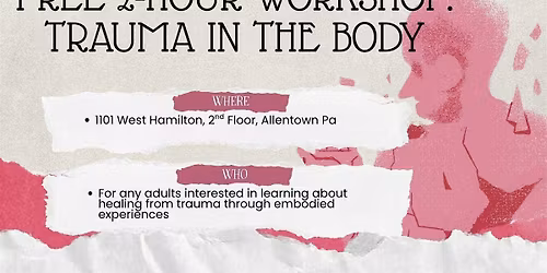 Trauma In The Body Workshop