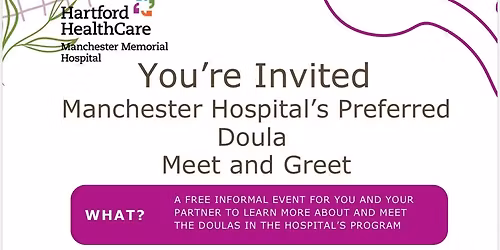 Manchester Hospital Preferred Doula Meet & Greet 