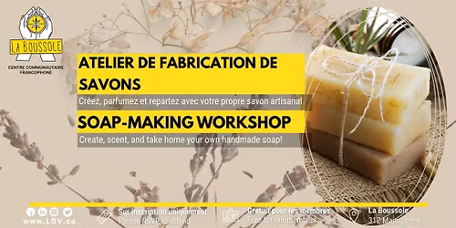 Atelier de fabrication de savons