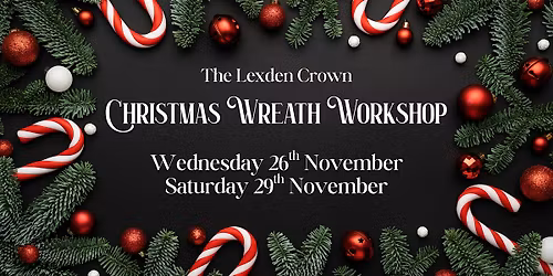 Christmas Wreath Making Workshop with Lunch