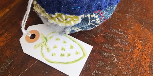 Hand Sewing: Boro Fabric Bowl or Cup Holder 