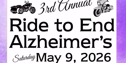 3rd Annual Ride to End Alzheimer\u2019s 