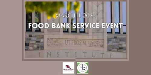 Triangle Hokies Service Event at the Food Bank