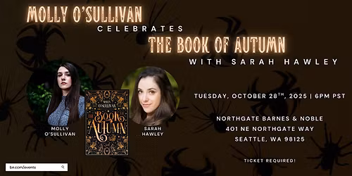 Molly O'Sullivan celebrates THE BOOK OF AUTUMN at B&N Northgate