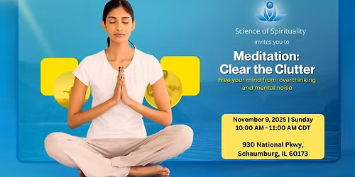 Meditation: Clear the Clutter