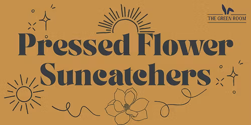 Pressed Flower Suncatchers
