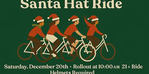 Santa Hat Pub Ride