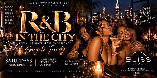 RnB In The City At Bliss Terasu