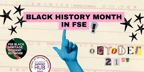 Black in STEM @ UoM: Speed Friending & Zine-Making!
