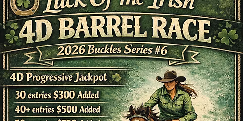 Luck of the Irish 4D Barrel Race