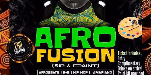 Noir Vybez : Afro Fusion (Sip & Paint) 2nd Edition