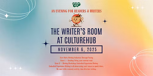 The Writer's Room.            "Slow Burn: Writing Seduction Through Pacing"