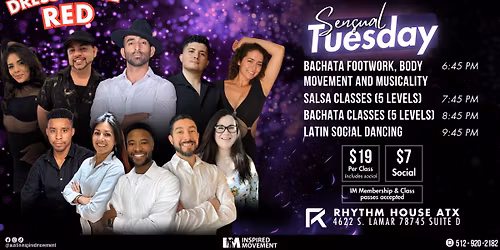 \u2728Sensual Tuesday\u2728Bachata and Salsa Classes