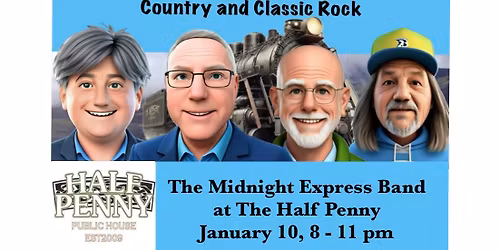 Midnight Express at The Half Penny Bar & Grill