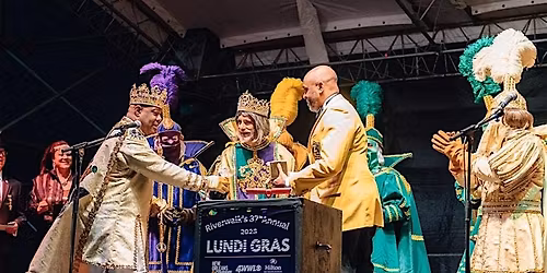 Be A VIP at Riverwalk Outlets 40th Annual Lundi Gras Celebration