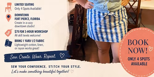 Sewing Skirt Workshop 