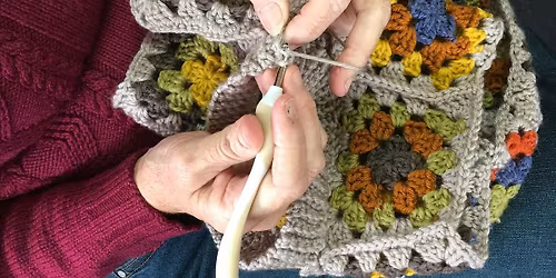 Learn to crochet a 'granny square' (evening series)