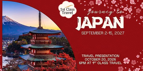 Travel Presentation: Japan Discovery Cruise