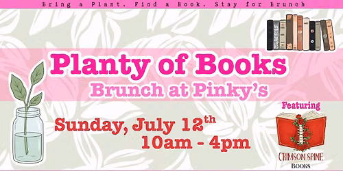Planty of Books Brunch at Pinky's