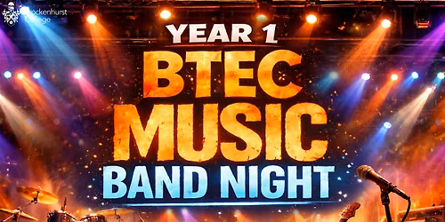 Year 1 BTEC Music Band Night