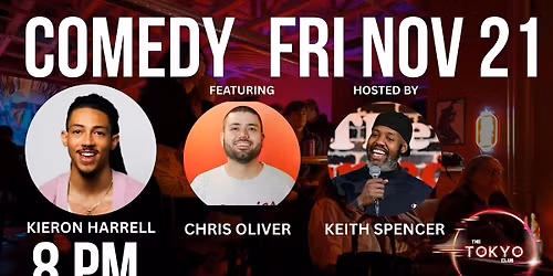 Live Comedy At The Tokyo Club!