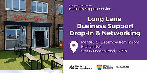 Long Lane: Business Support Drop-In & Networking