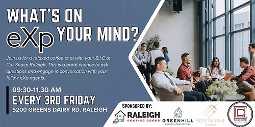 eXp - What's on your mind? - Meet with your B.I.Cs