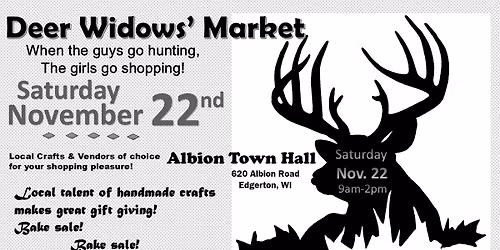 Deer Widow' Market Craft & Vendor Gathering