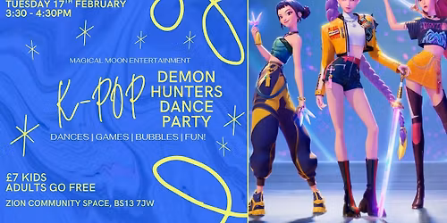 K-POP Demon Hunters Dance Party (3:30 - 4:30PM)
