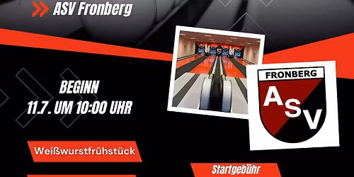 3. 24-Stunden-Kegeln  des ASV Fronberg