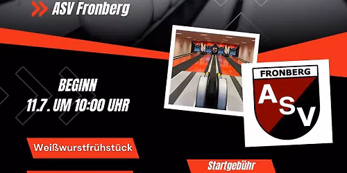 3. 24-Stunden-Kegeln  des ASV Fronberg